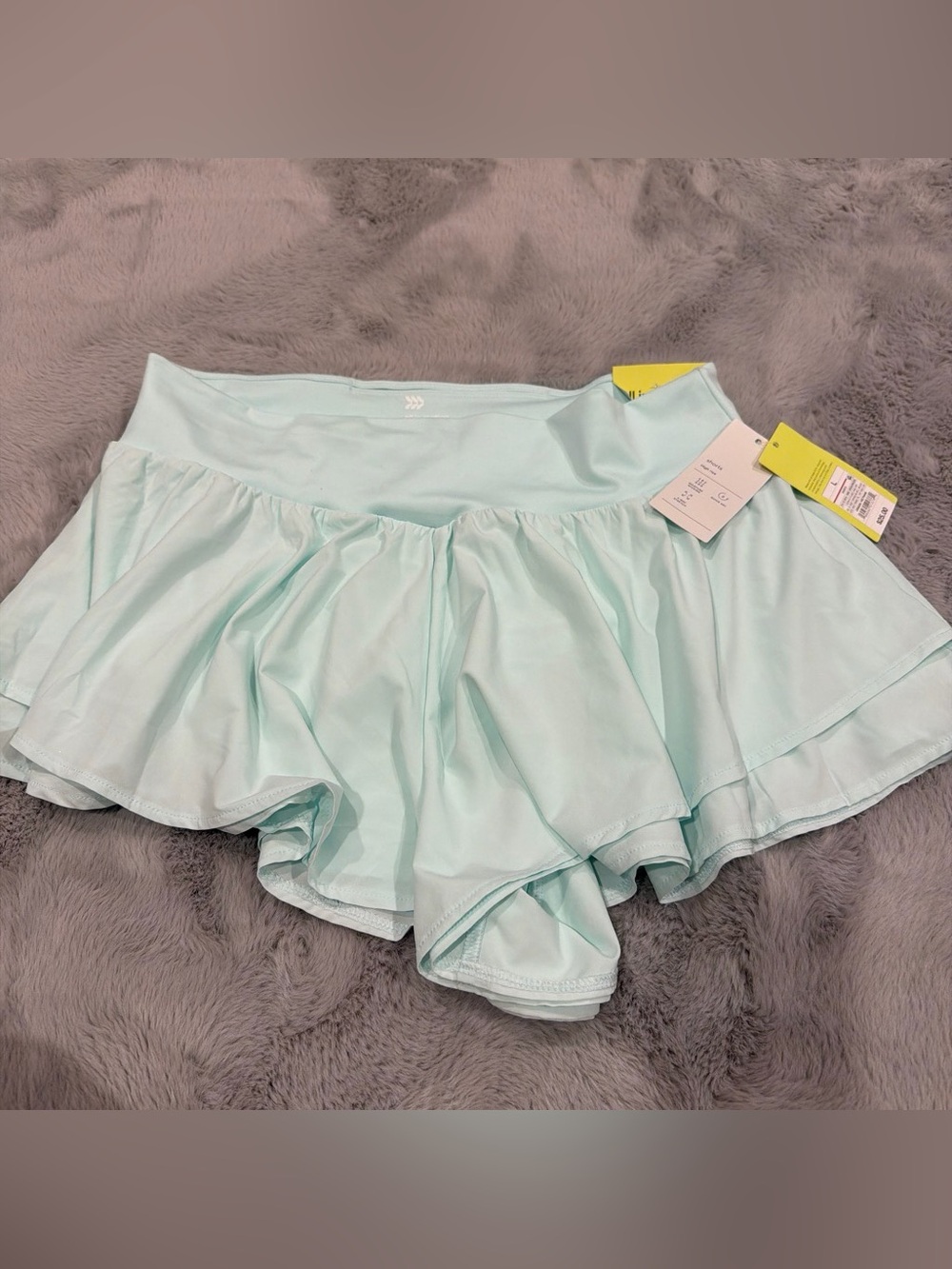 all in motion Pastel Aqua Athletic Skort with Built-In Shorts